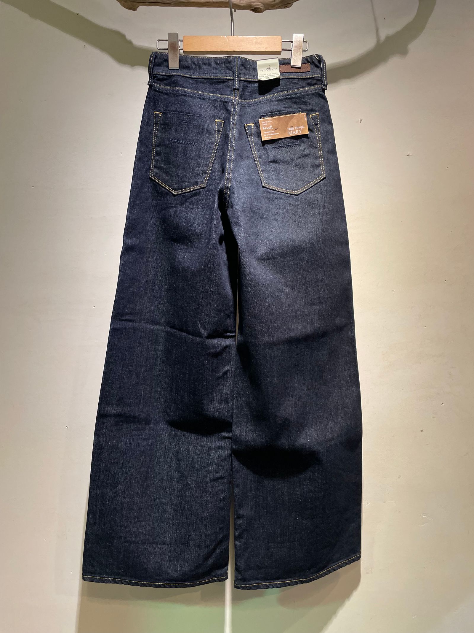 MARY / バギーストレート / ワンウォッシュインディゴ