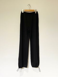 Standard Stretch Super Ponte Pants / 裾絞りパンツ / ブラック
