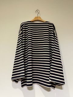 BORDER カットソー ボーダーカットソー オーバーサイズ oblada CINCH S2310CU06