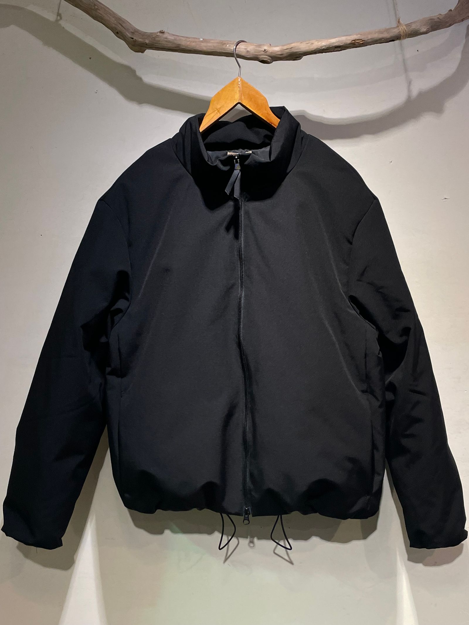 WEATHER CLOTH DOWN BLOUSON / ダウンブルゾン / ブラック