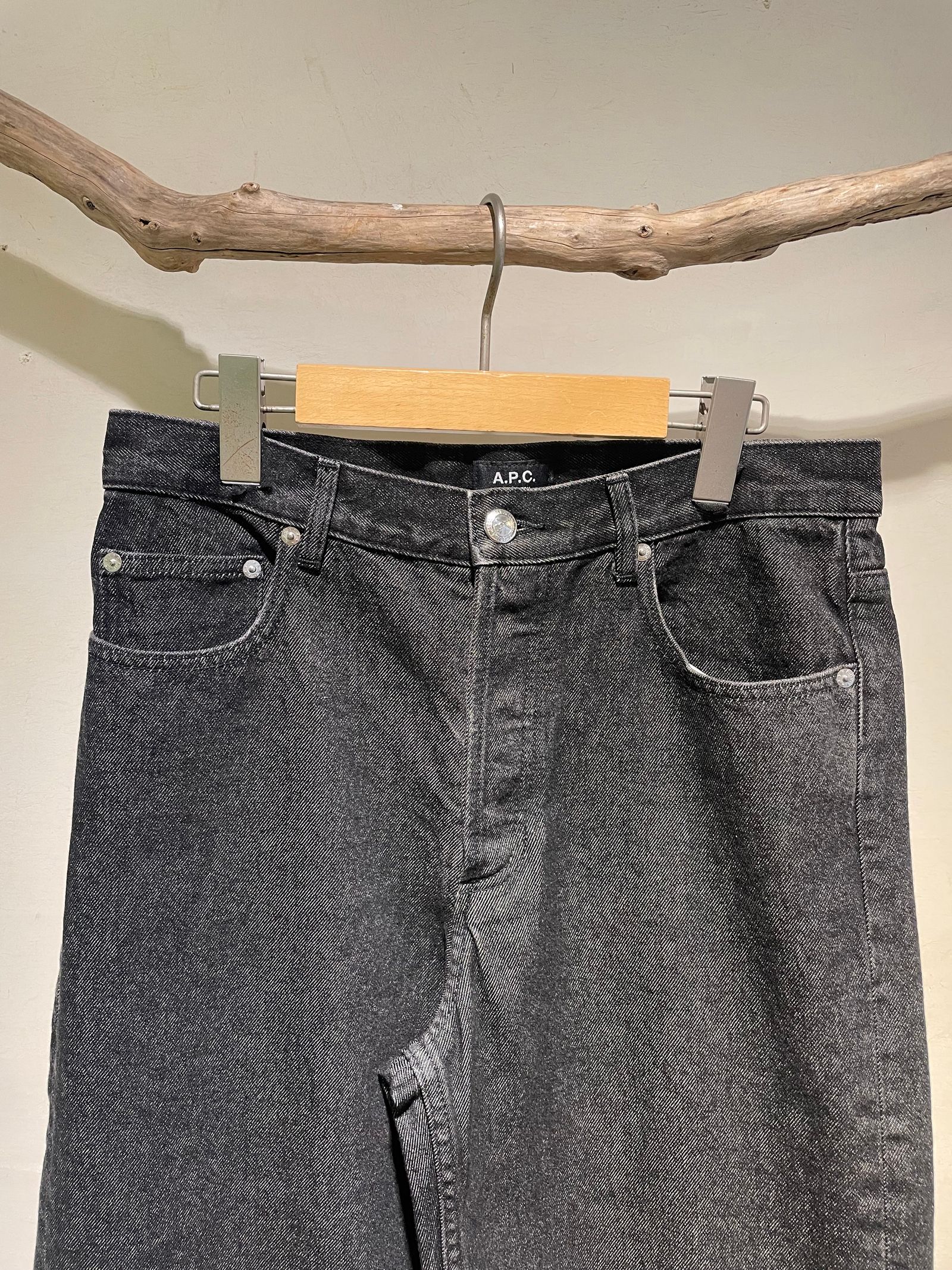 Aaron ジーンズ / ワイドデニム / ブラック