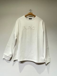 DODU Tシャツ / ロゴ刺繍ロンT / ホワイト