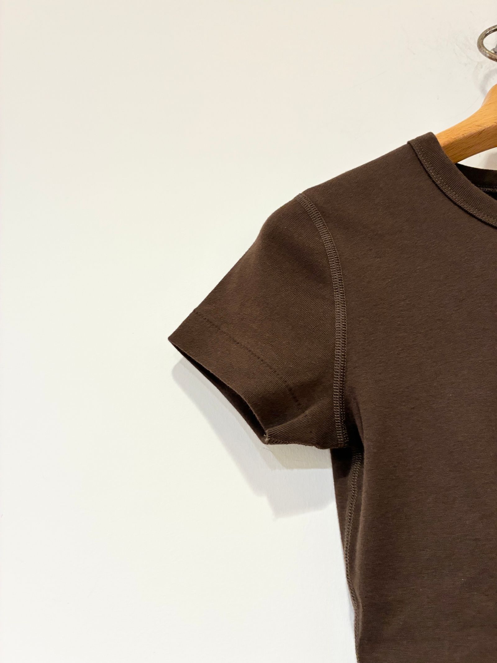アレックス / 半袖クルーネックTシャツ / ブラウン