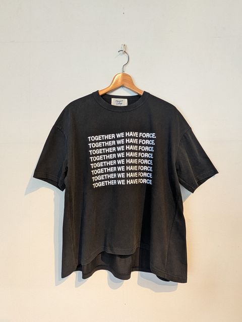 TOGETHER logo-TEE / ロゴTシャツ / ブラック