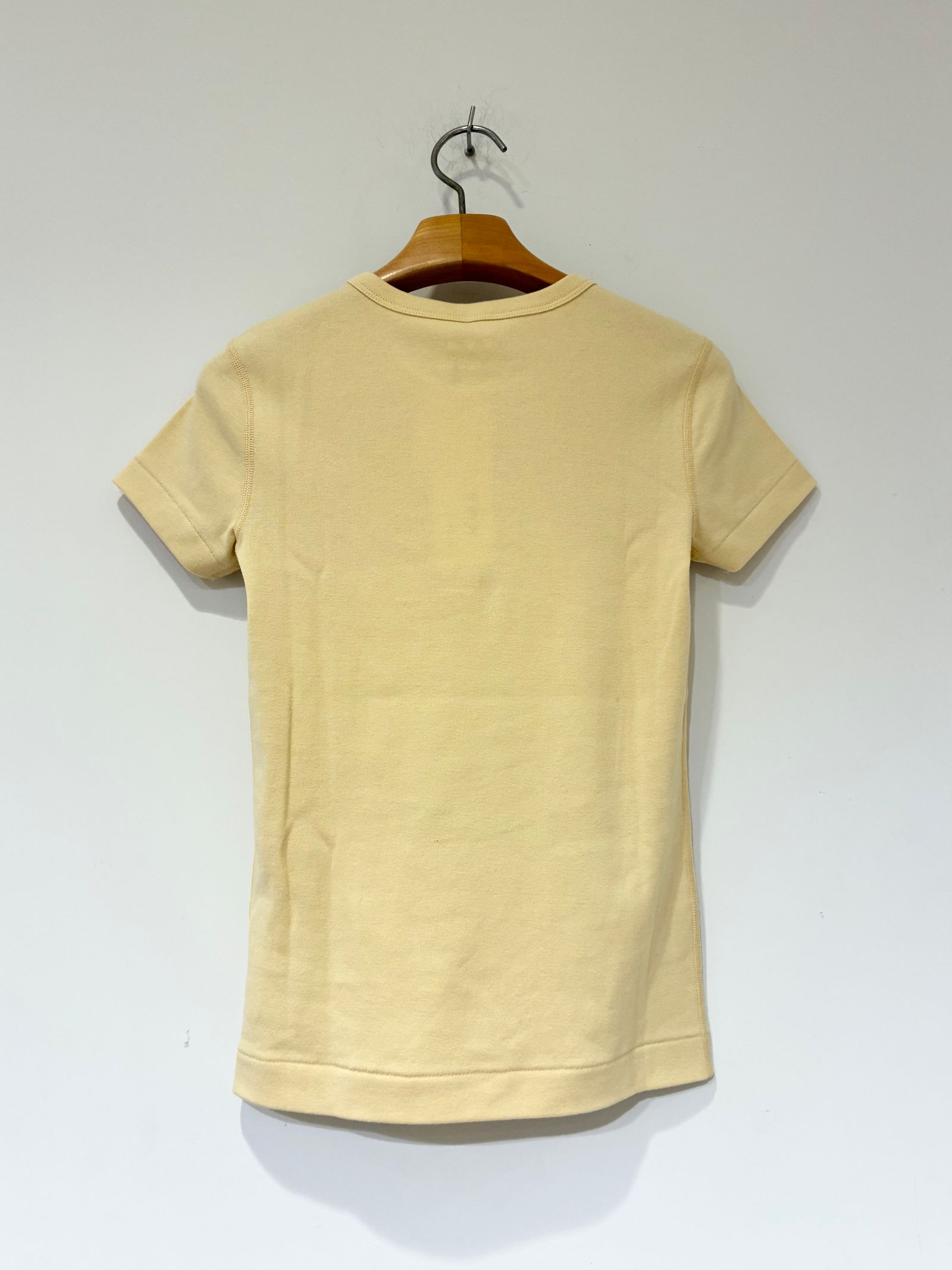 アレックス / 半袖クルーネックTシャツ / イエロー / クリーム