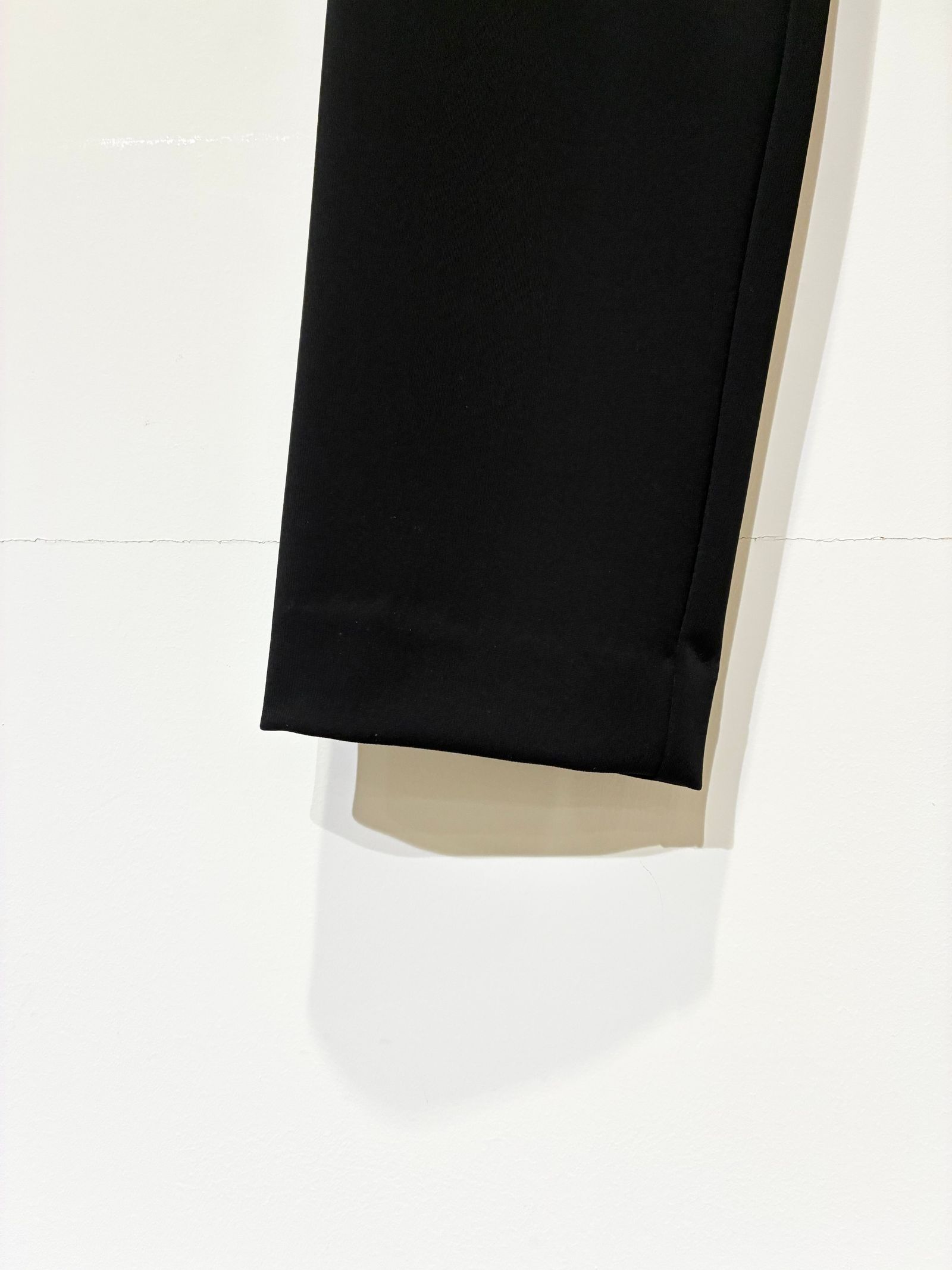 ツータックパンツ / ストレッチポンチ / ジャージーパンツ / イージーパンツ / ブラック