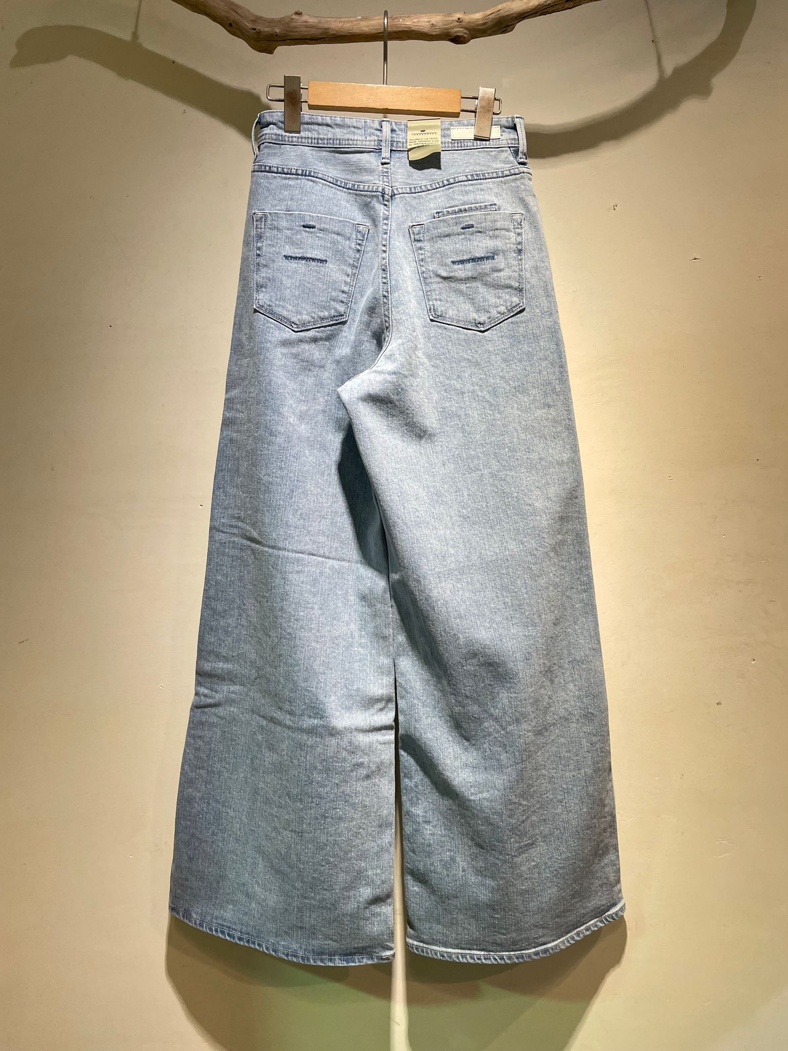 ワイドフレアデニム / ライトブルー