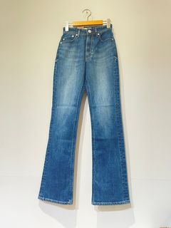 セミフレア / フレアデニム / ブルー