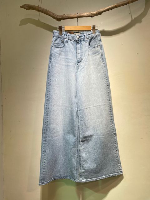 ワイドフレアデニム / ライトブルー