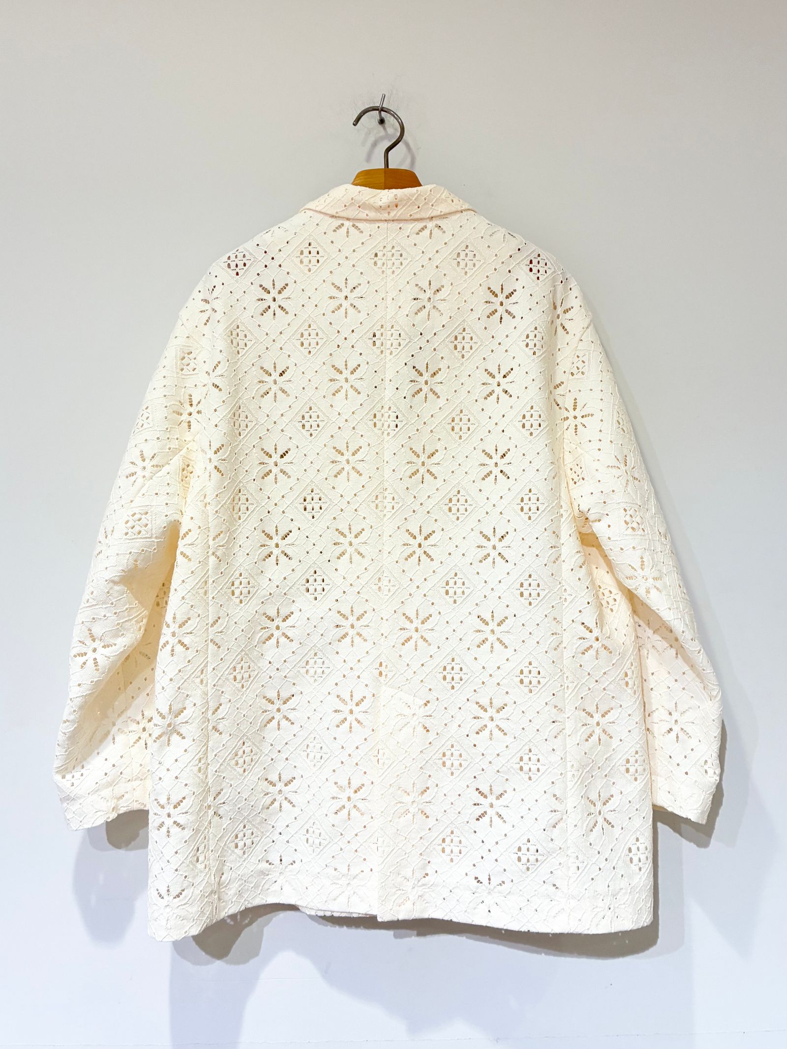 Field Lace Jacket / テーラードジャケット / ホワイト