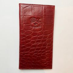 【即日発送可】型押し二つ折り長財布