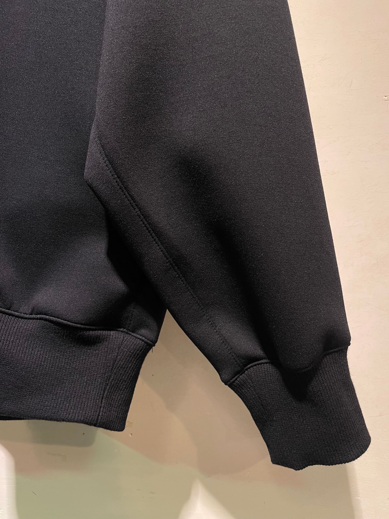 DOUBLE AIR KNIT POLO SHIRTS / ダンボールニットポロシャツ / ブラック