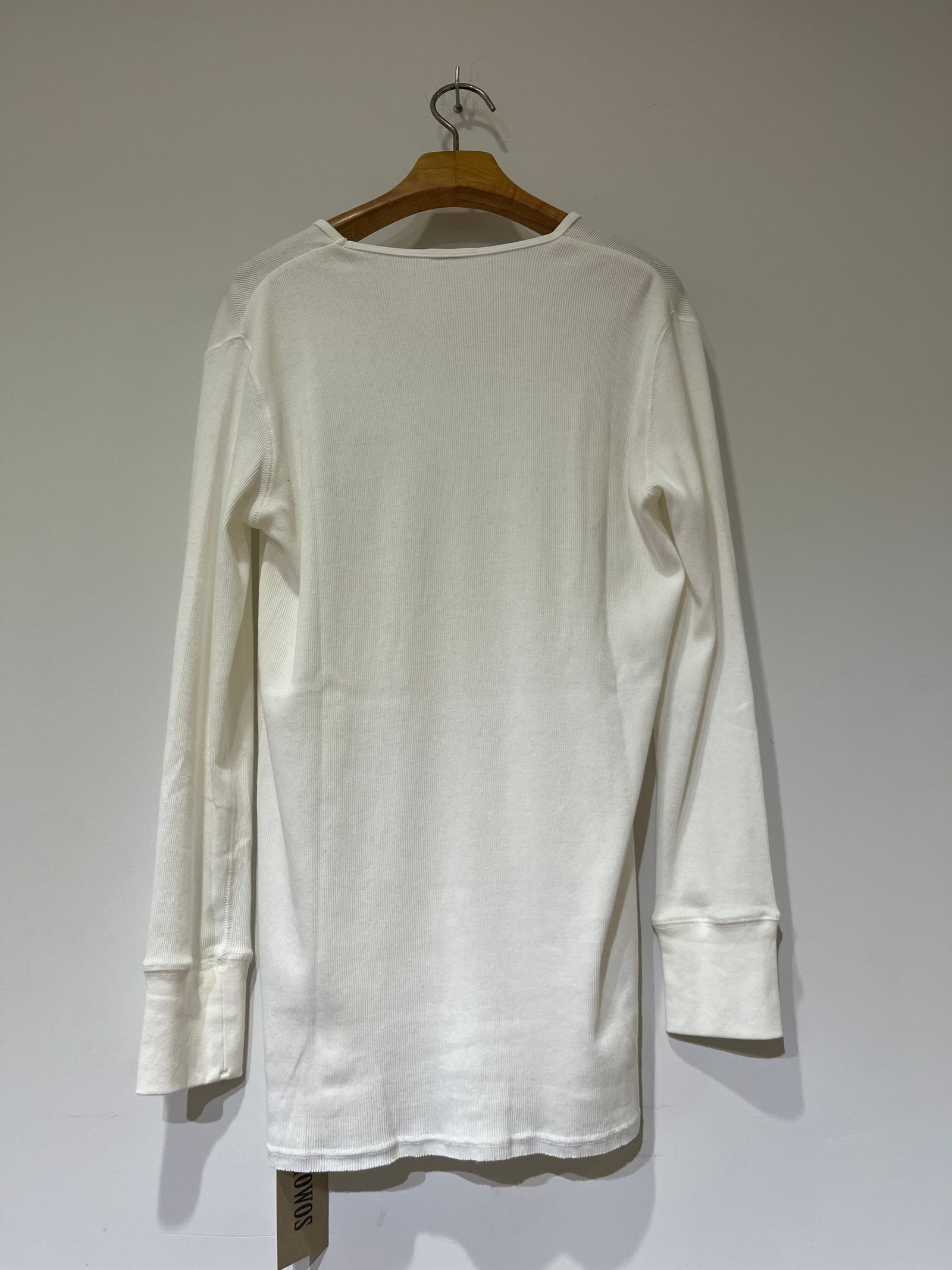 U-neck Long Sleeve T-shirt ロングスリーブTシャツ nowos 6201005963