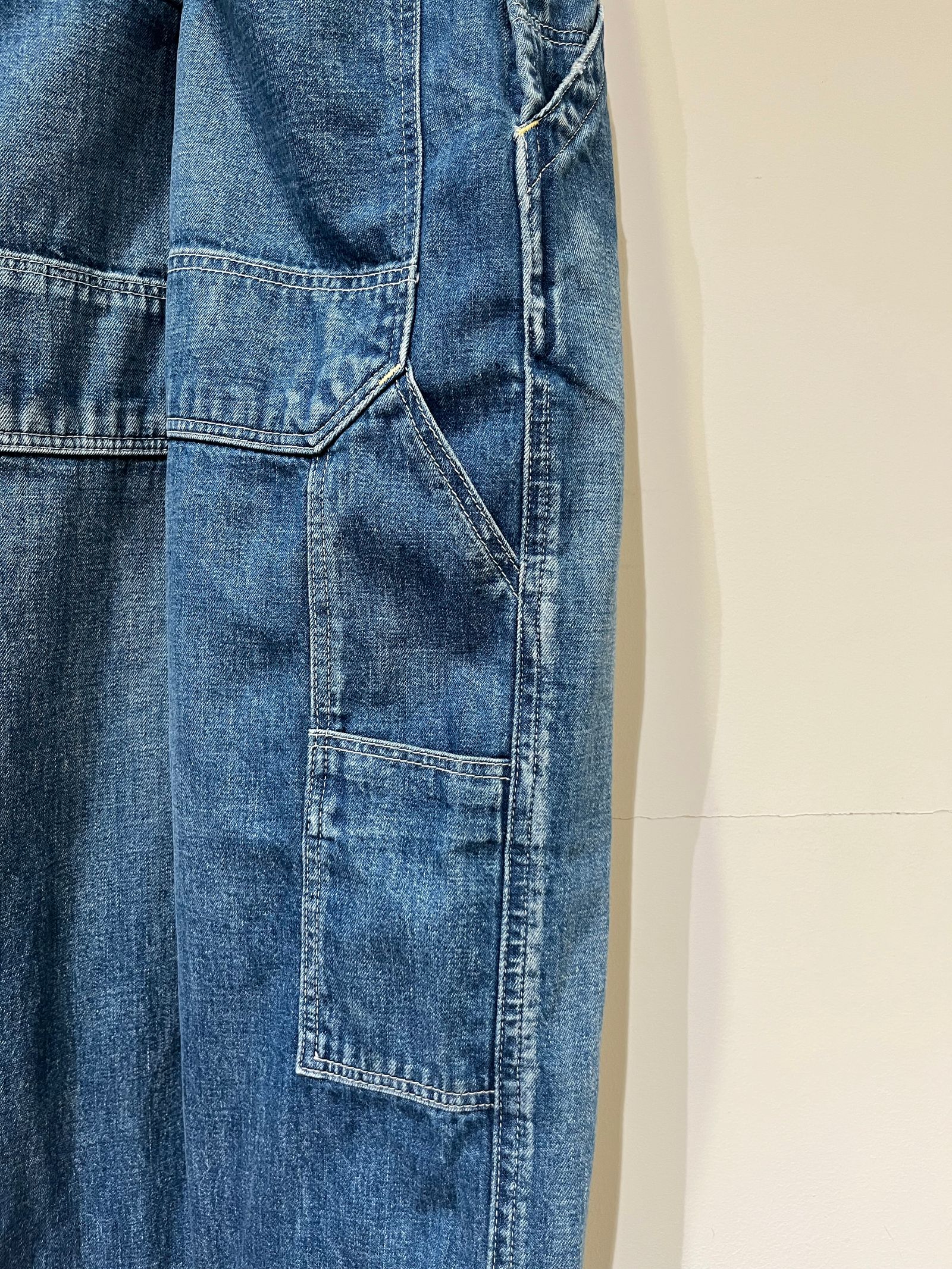 Denim Overall / オーバーオール / サロペット / インディゴブルー