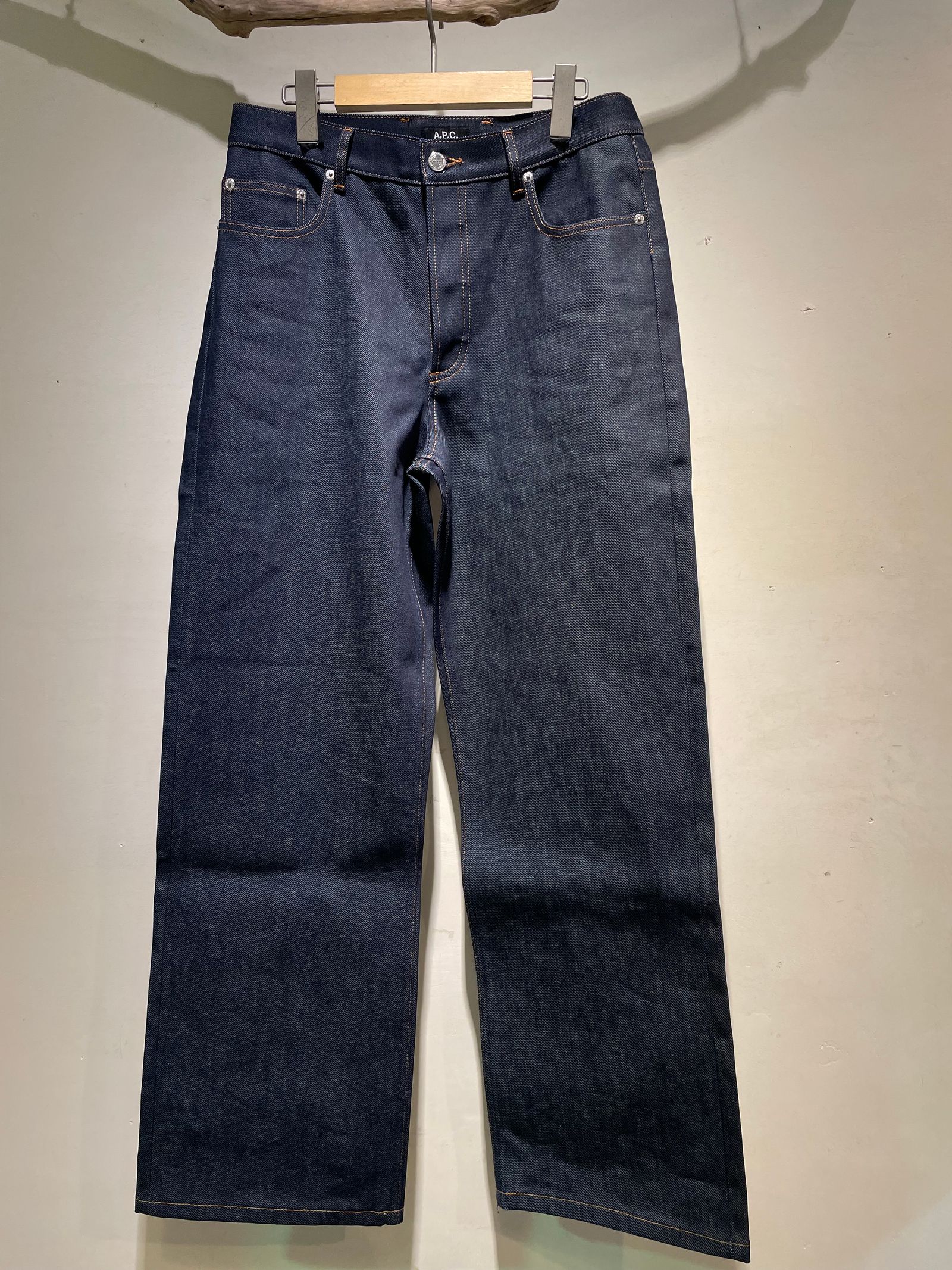 Aaron ジーンズ / ワイドデニム / インディゴ / ブルー