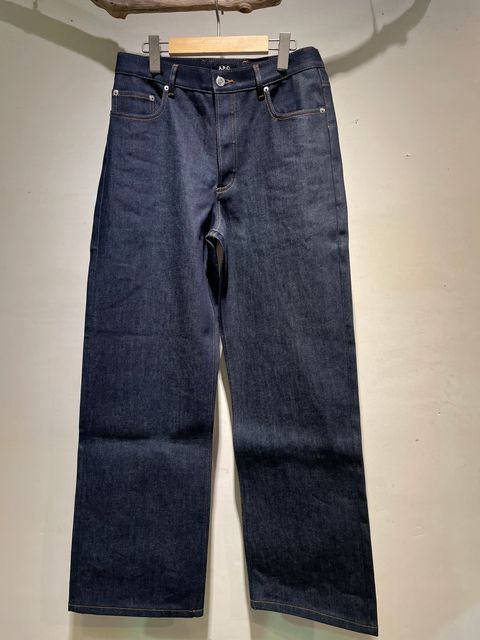 Aaron ジーンズ / ワイドデニム / インディゴ / ブルー