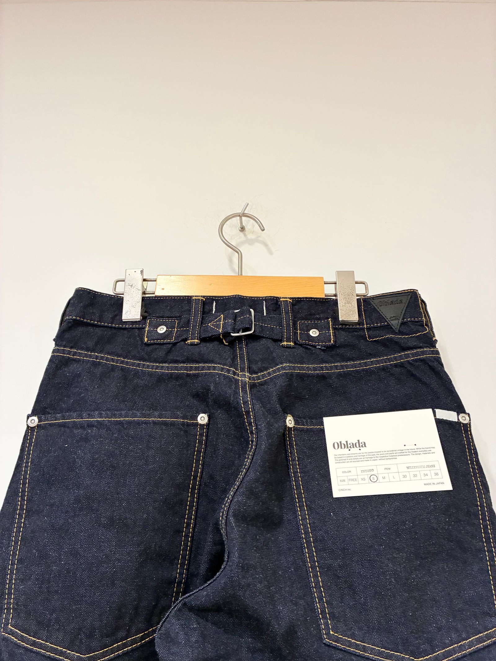 MILLENNIUM JEANS / ストレートデニム / インディゴ
