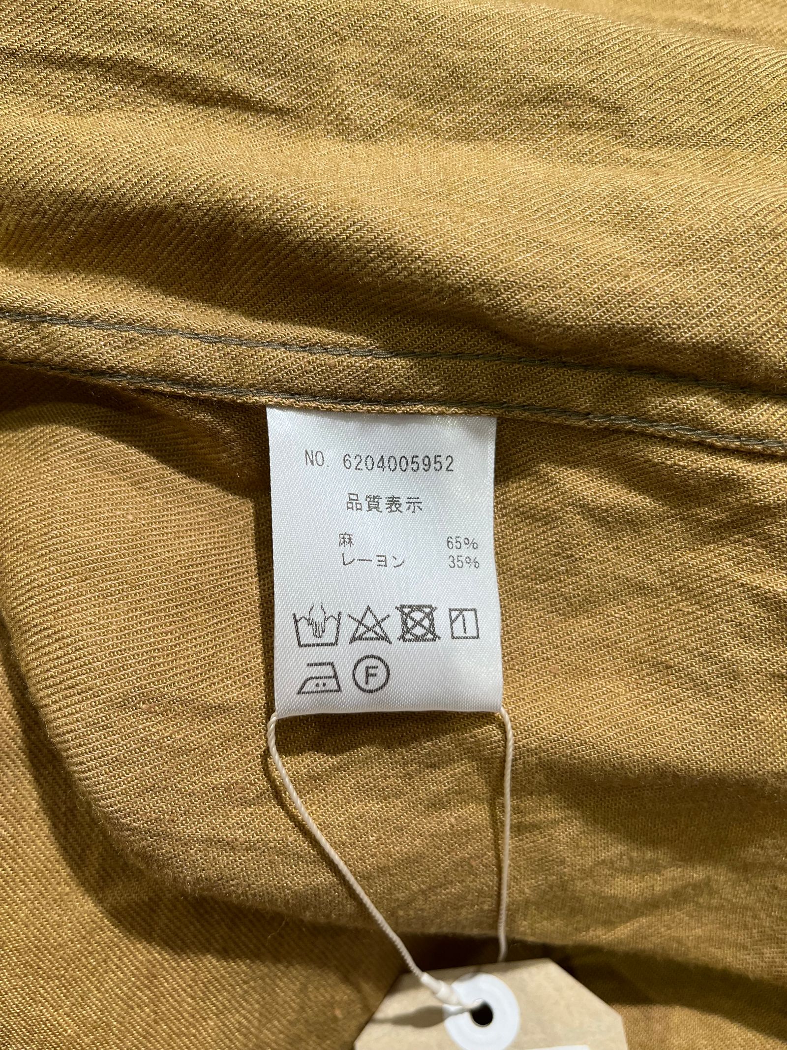 SHIRT nowos シャツ リネンシャツ 6204005952