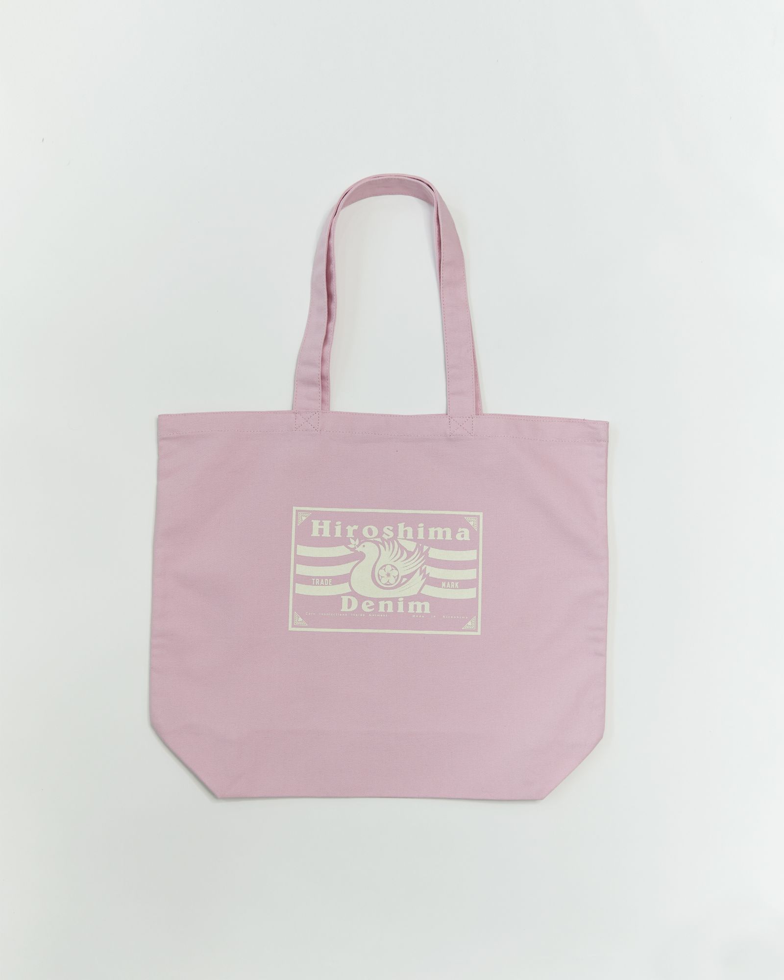 Hiroshima Denim ロゴエコバッグ (PINK)