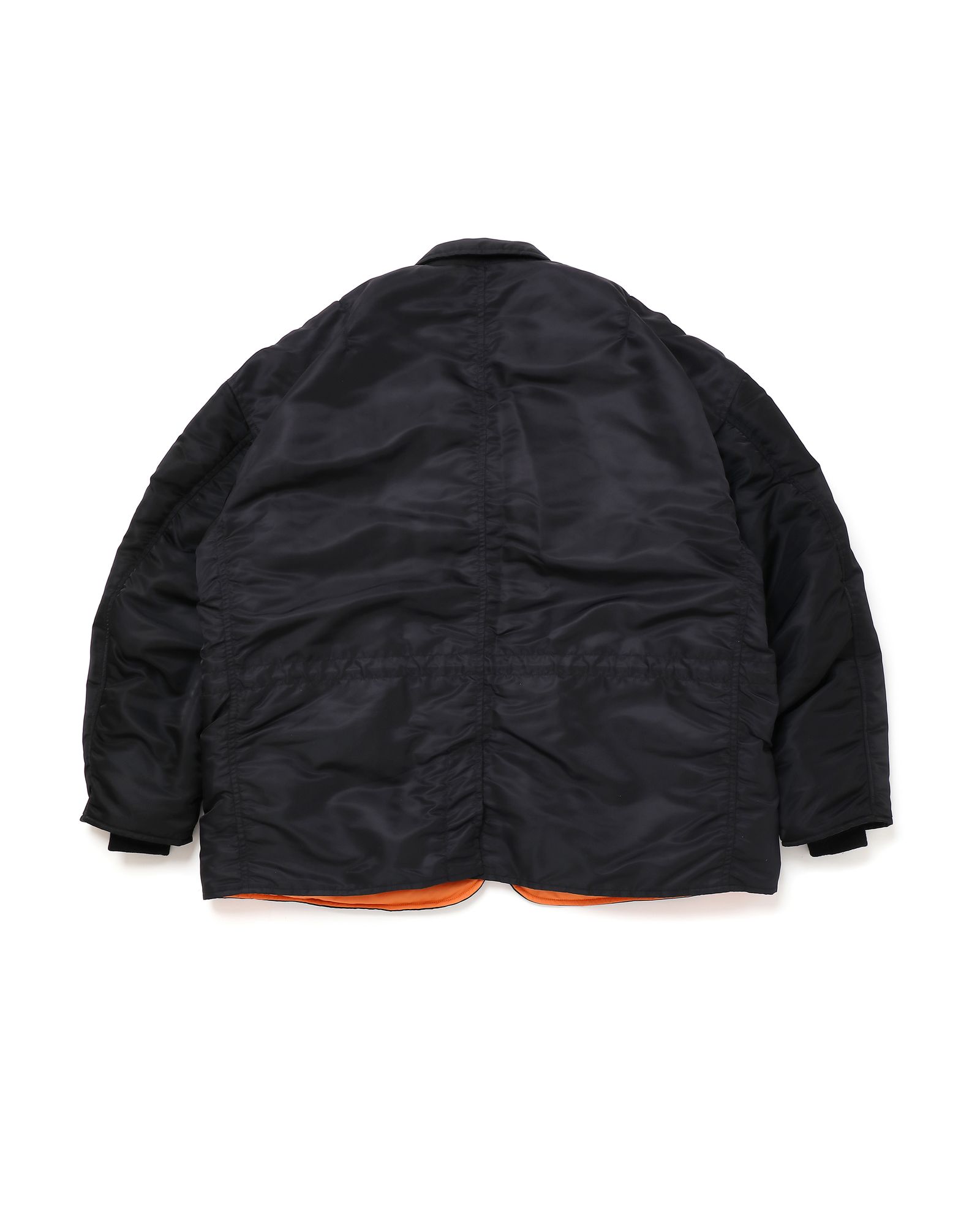 SÏVA - 「予約商品」MA-1 FLIGHT DOUBLE-JACKET # c/BLACK | HAZE