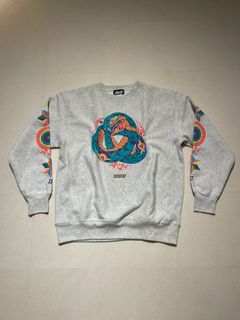 ウロボロス スウェットクルーネック GREY