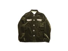 VELVET MIL JACKET (OLIVE)