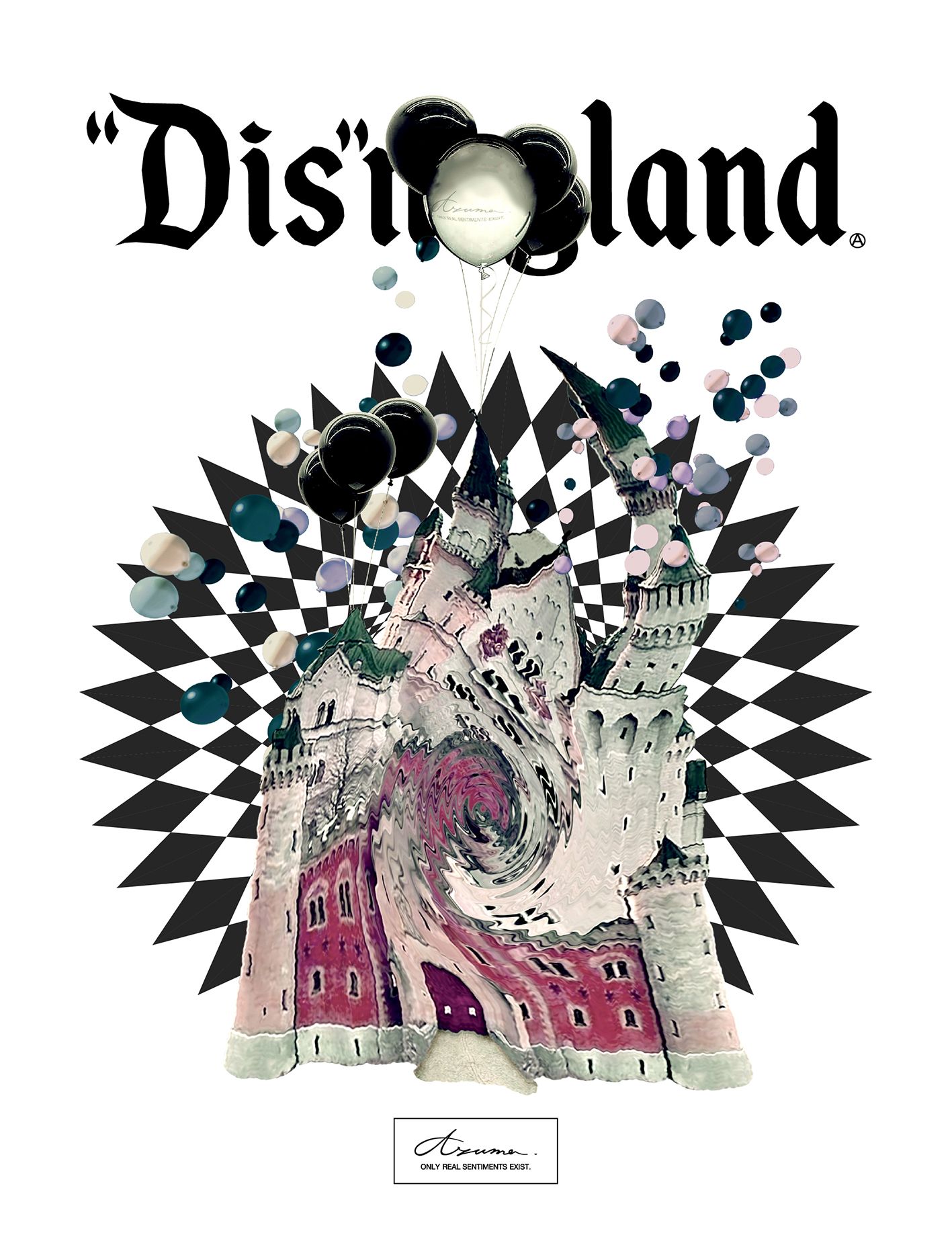 “ LAND ” S/S T-SHIRT / Tシャツ (BLACK, WHITE)