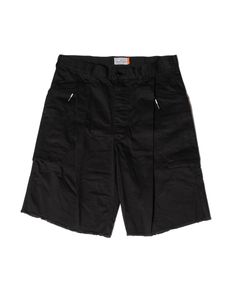 「予約商品」P-44 FRINGE SHORT PANTS / col: BLACK