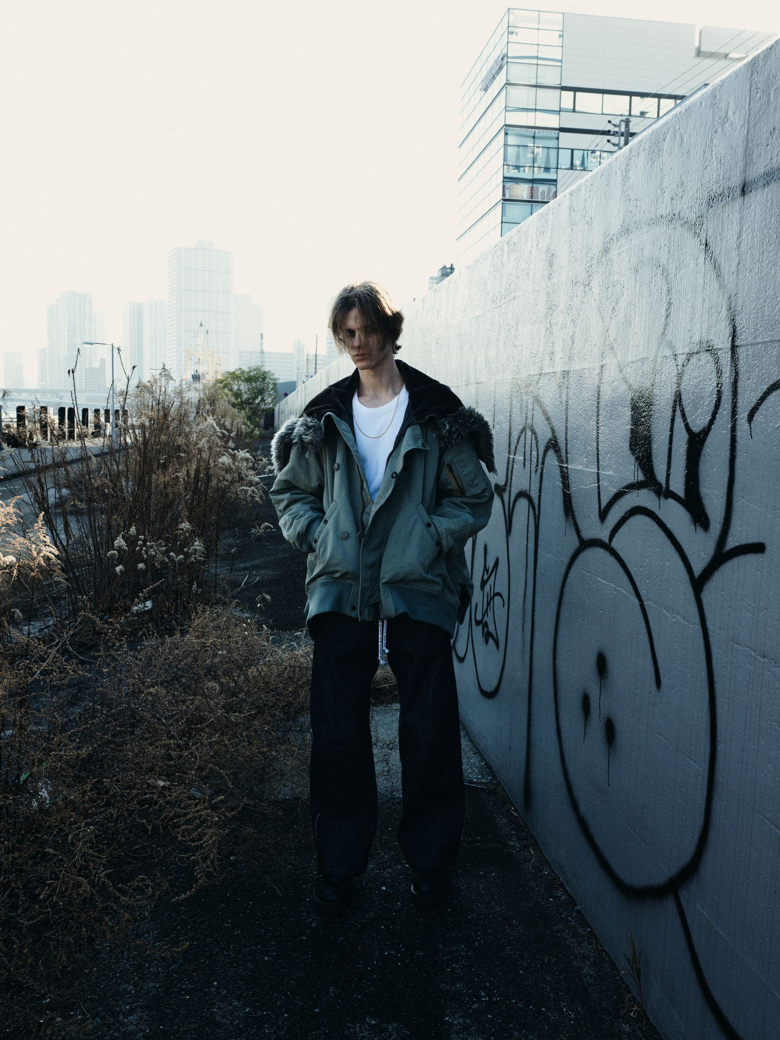 DROOP N-2A JACKET (Black, Brown, Light Khaki)