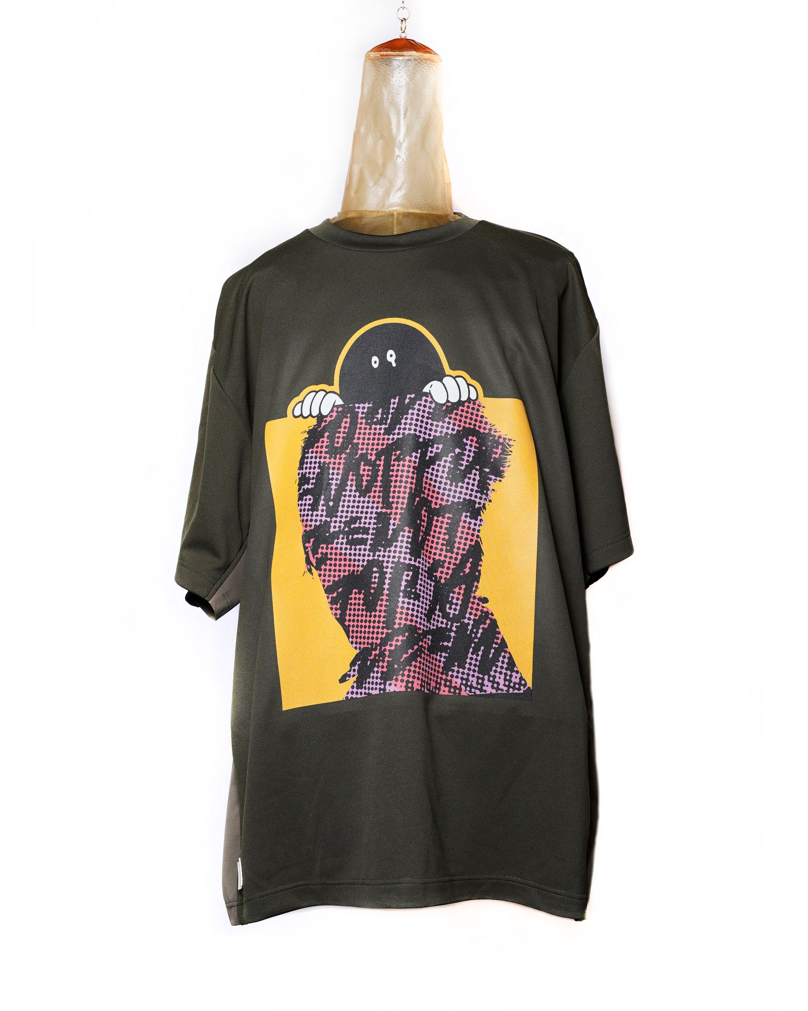 INU x RATFACE WIDE DRY-TEE / col: KHAKI