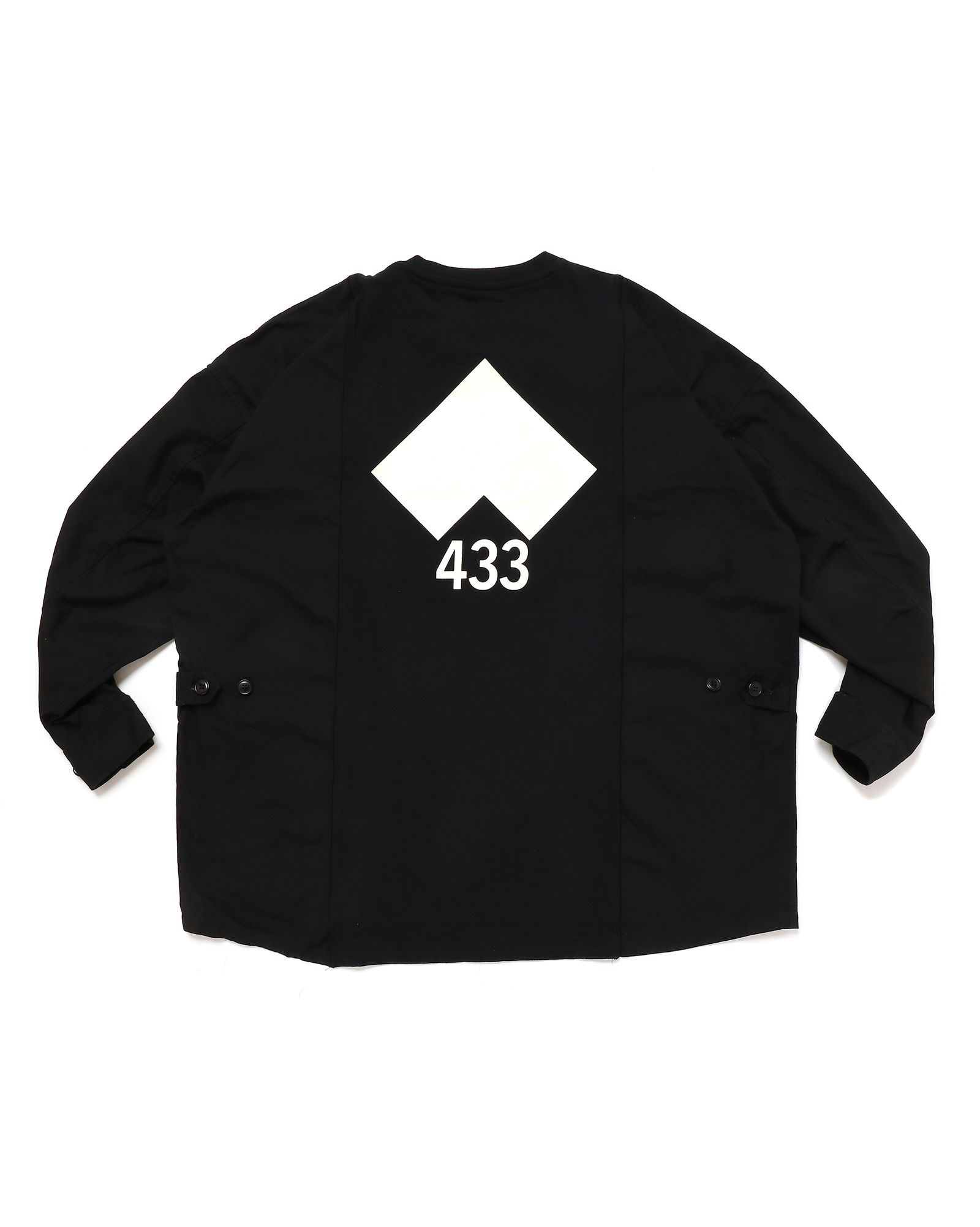 「予約商品」JUNGLE-FATIGUE WIDE SHIRTS # c/BLACK