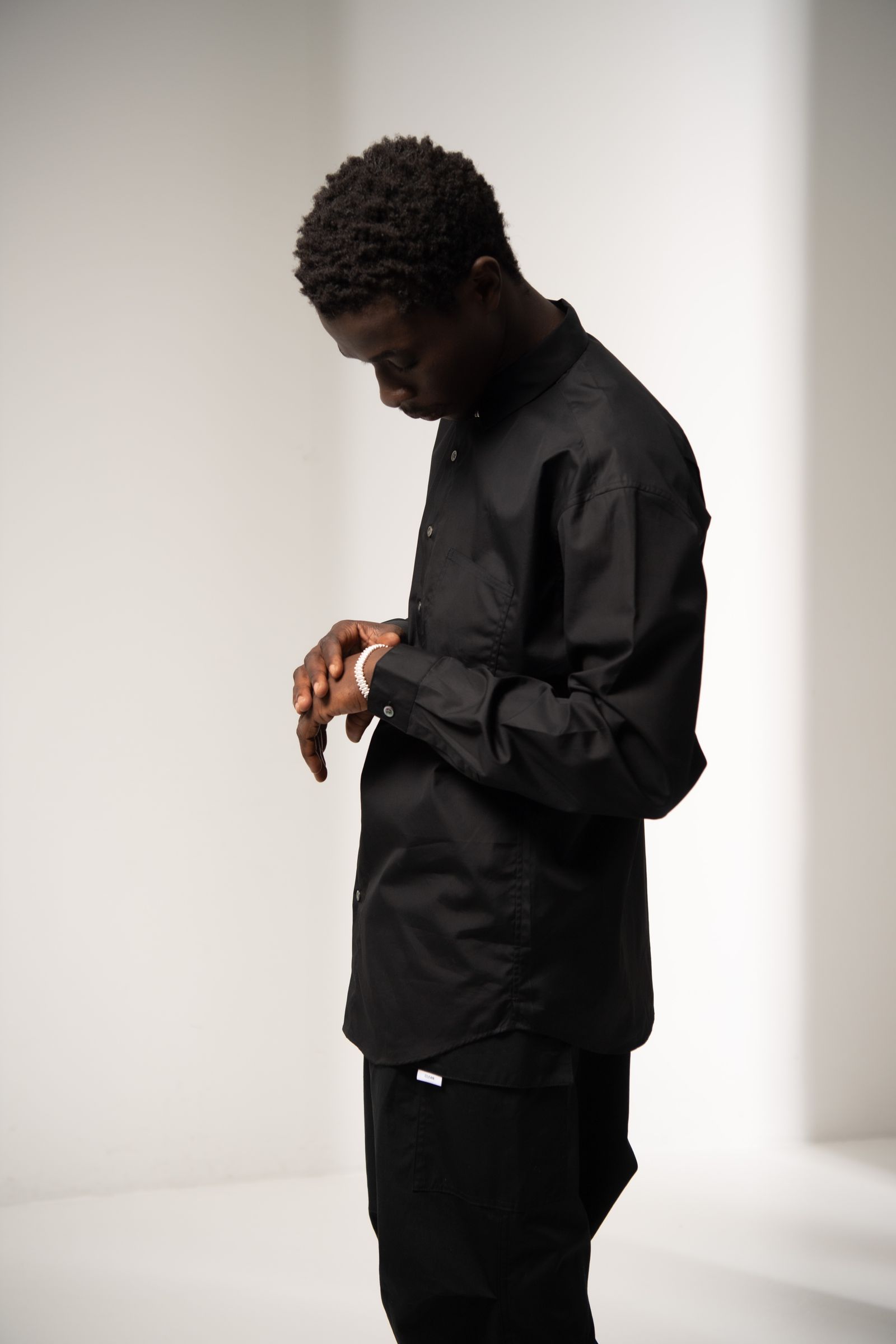 「予約商品」MINIMAL SHIRT (BLACK)