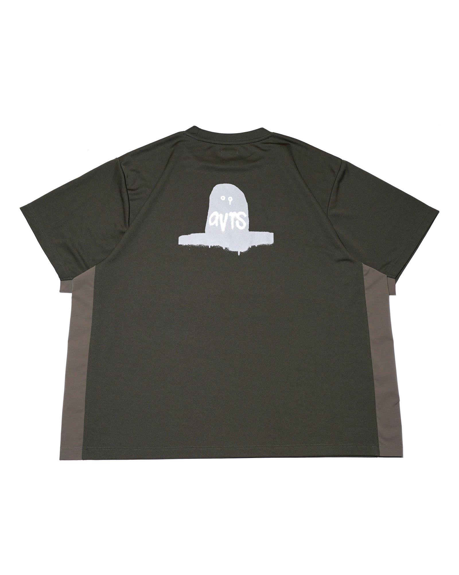 WHY x RATFACE WIDE DRY-TEE / col: KHAKI