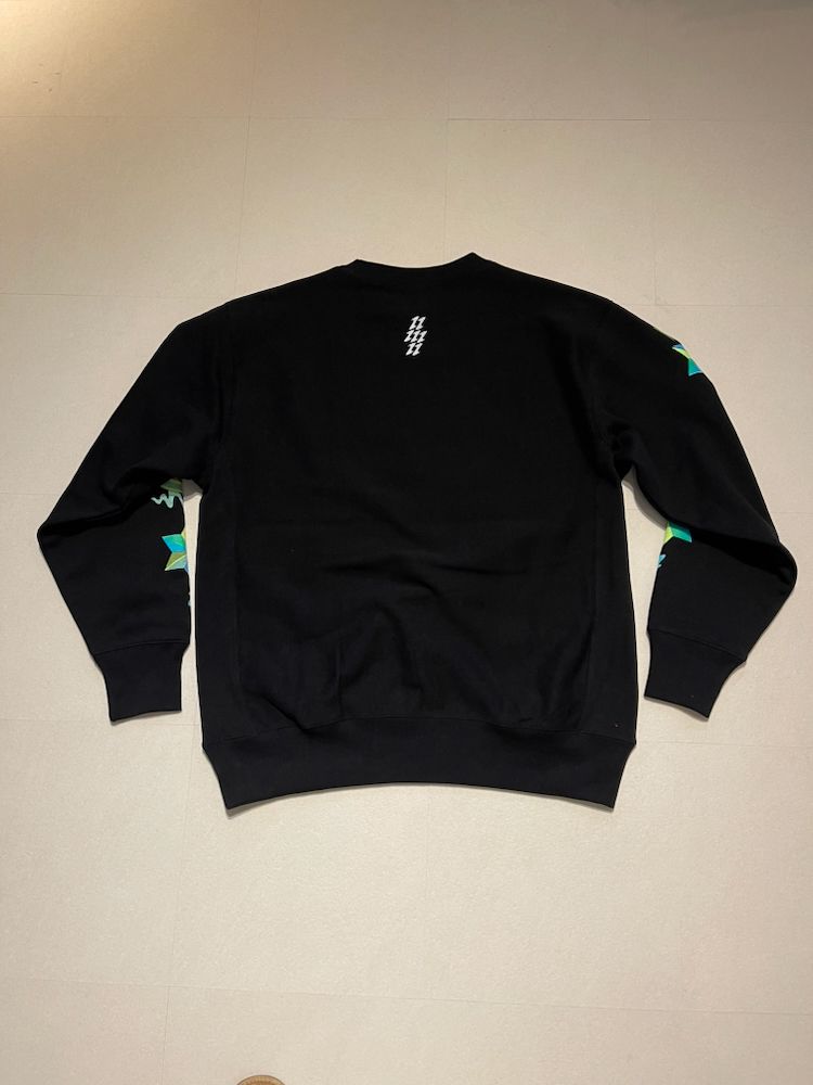 ウロボロス スウェットクルーネック BLACK