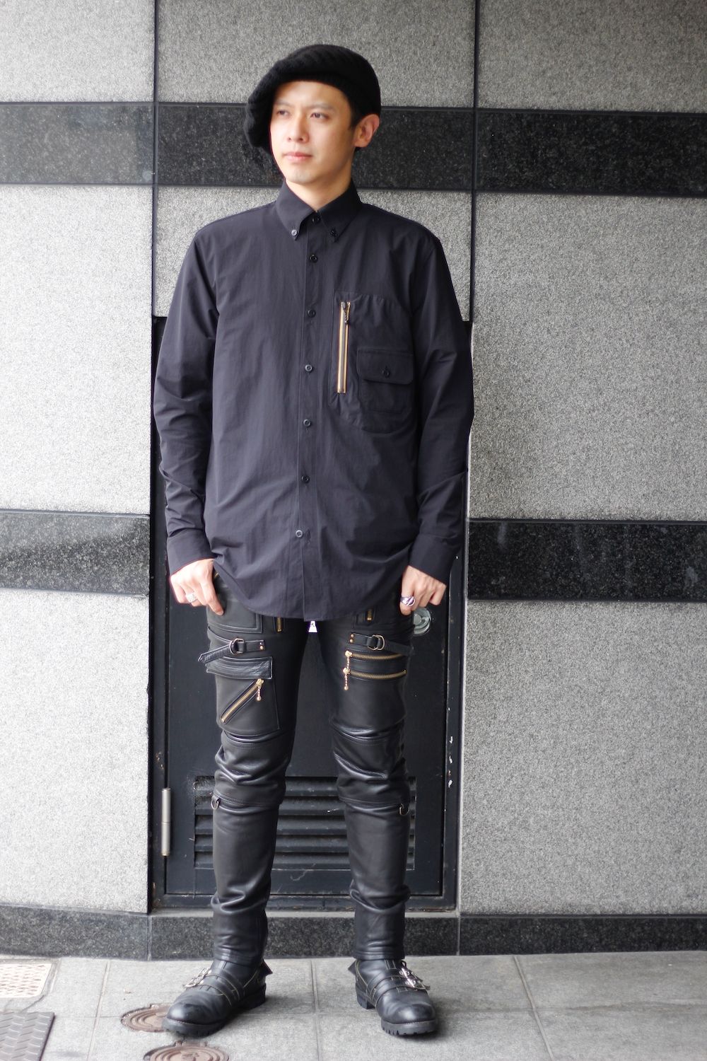blackmeans "SNOWY LEATHERS"  022
