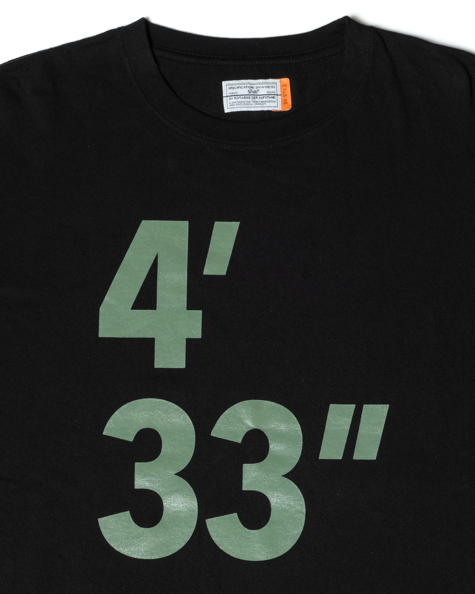 「予約商品」KANGAROO-POCKET WIDE TEE / col: BLACK