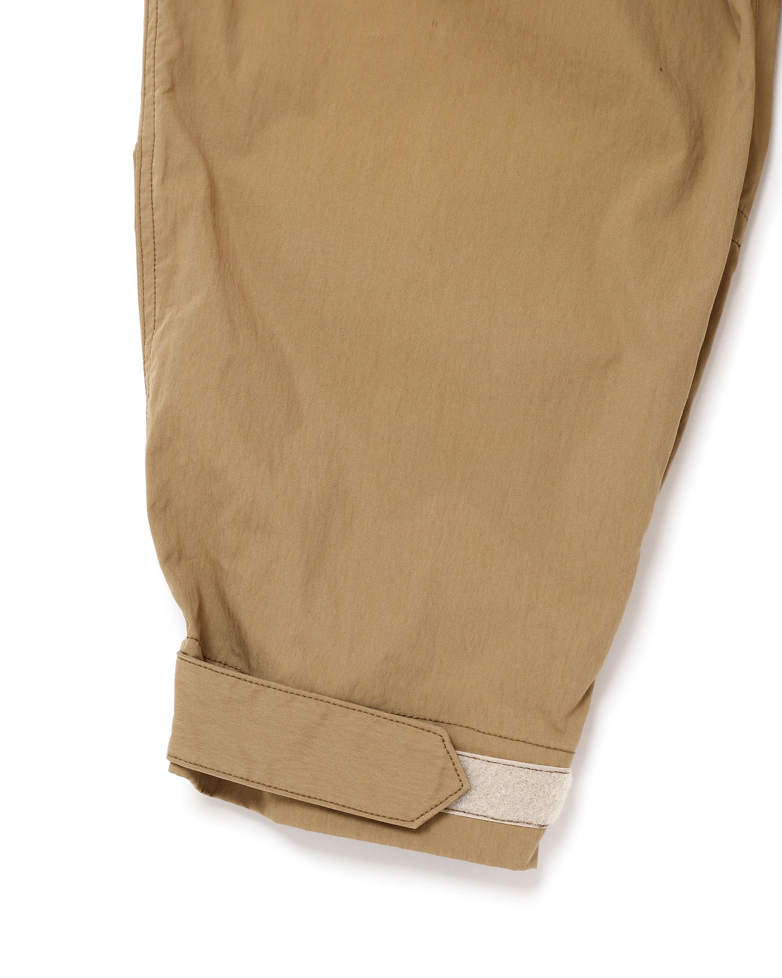 「予約商品」ONE-PLEATS CARGO TROUSERS # c/SAND