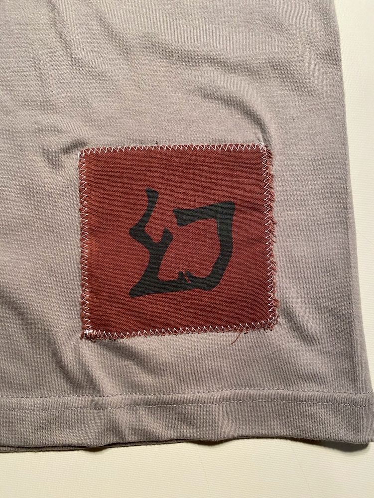 【受注生産】HALLUCINATION CLUB "CANDLE" LONG SLEEVE LIGHT GREY (satoshi ito)