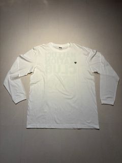 【受注生産】HALLUCINATION CLUB "フロントブロッター" LONG SLEEVE WHITE (TENKI)