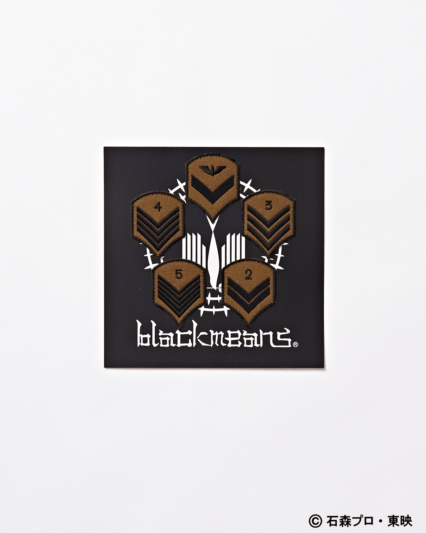 blackmeans レザーリストバンド ブラック アクセサリー