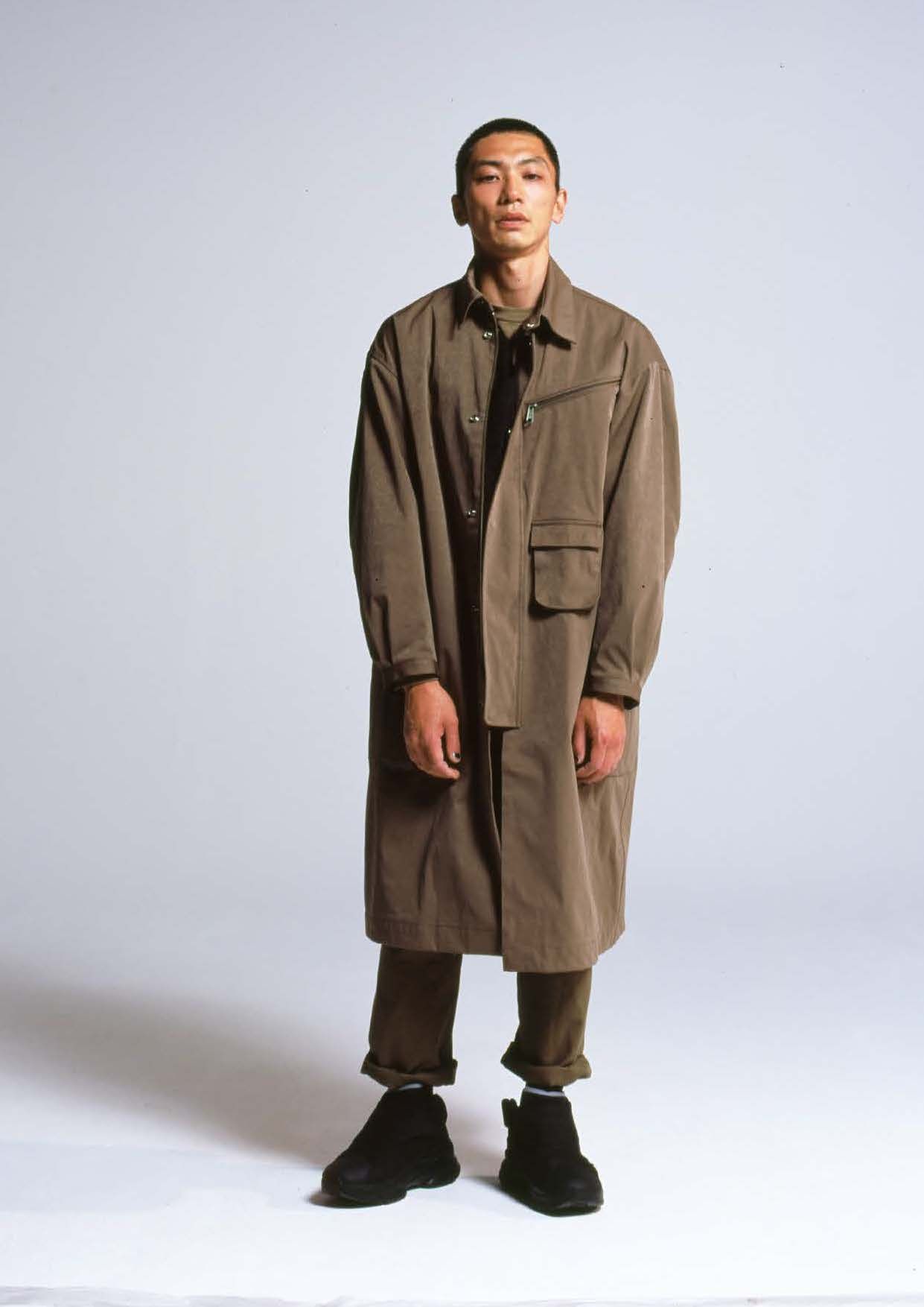 WIDE RIDERS COAT (OLIVE)