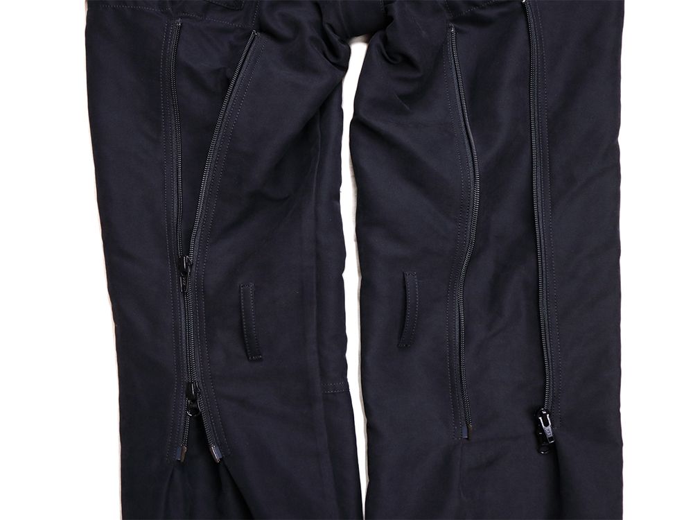 SIB-POCKET ZIP PANTS A (BLACK)