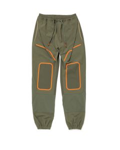 「予約商品」ONE-PLEATS NYLON PANTS # c/KHAKI