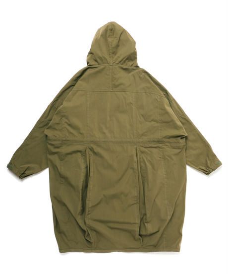 FLIGHT BALLOON WIDE LONG COAT c/#2 KHAKI