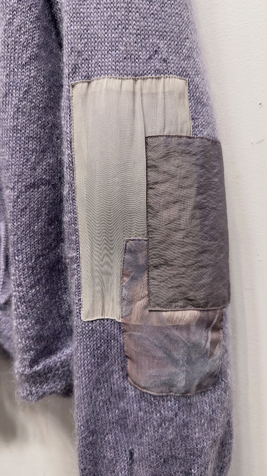 KURT’S MOHAIR CARDIGAN / モヘア カーディガン (Black, Purple)