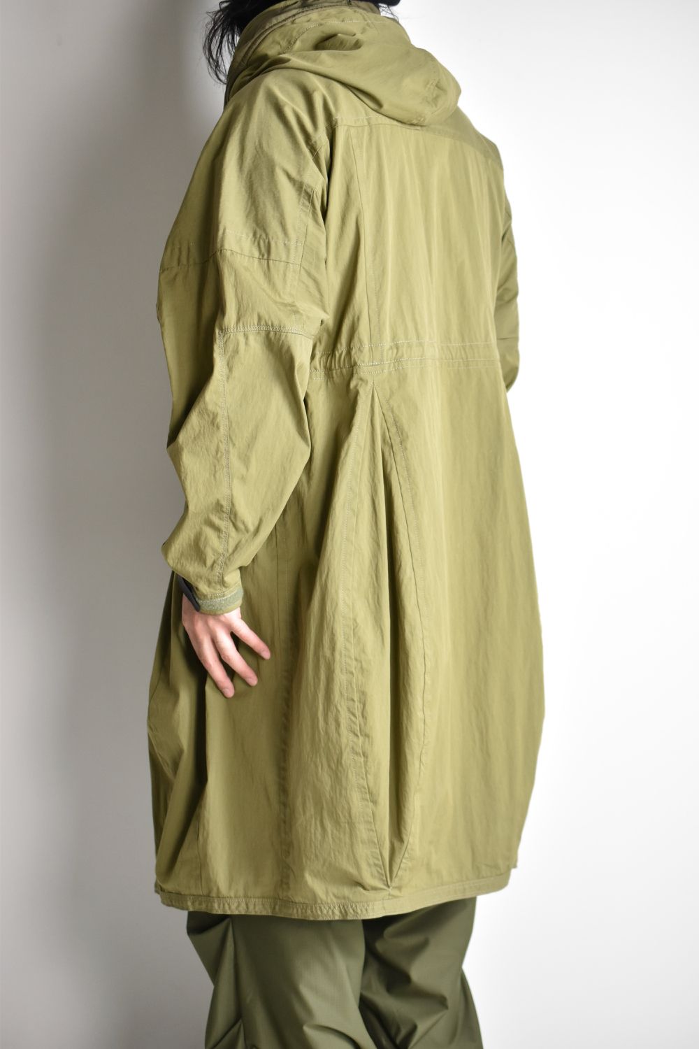 FLIGHT BALLOON WIDE LONG COAT c/#2 KHAKI