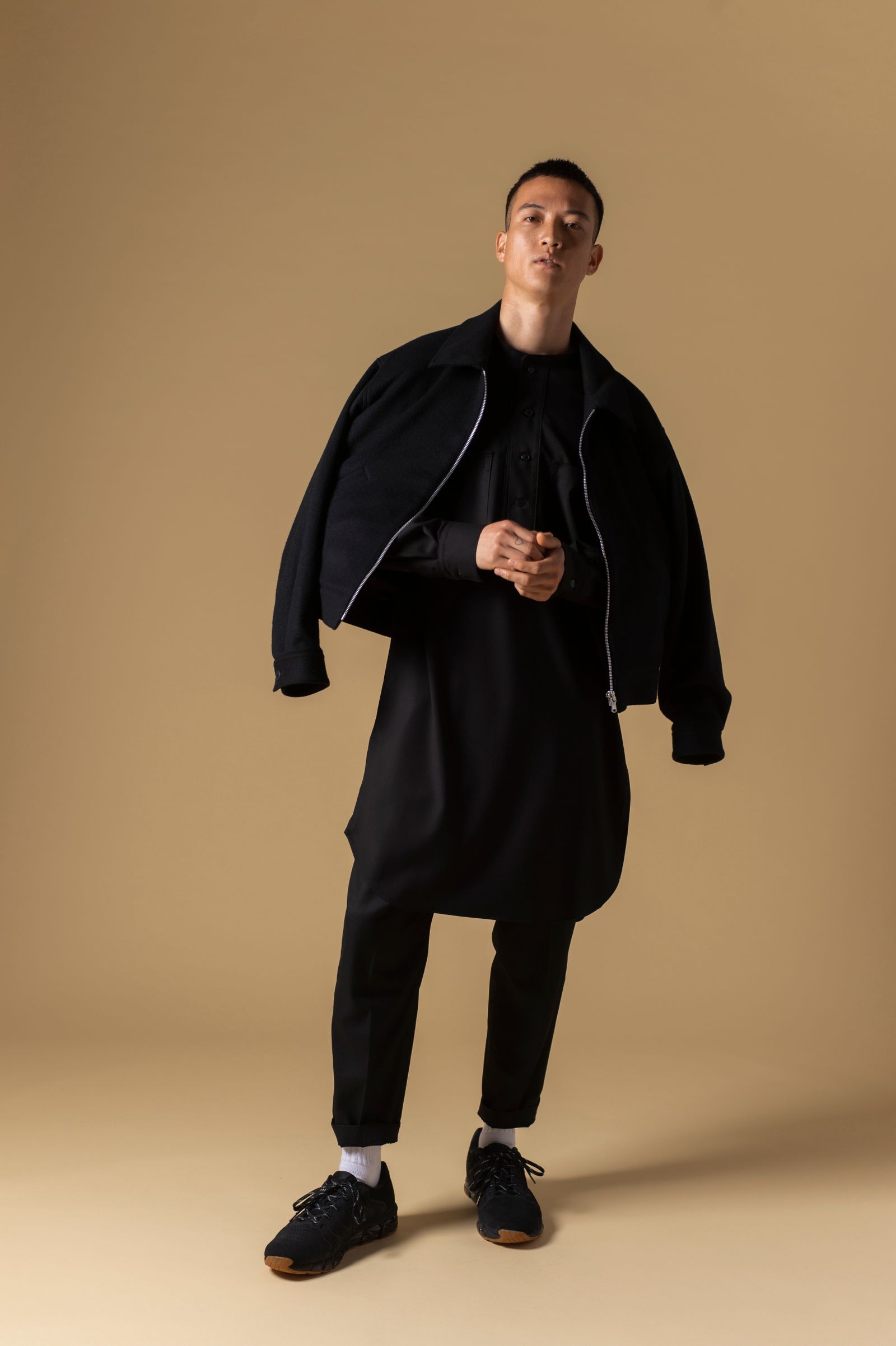 TUNIC SHIRT (BLACK)