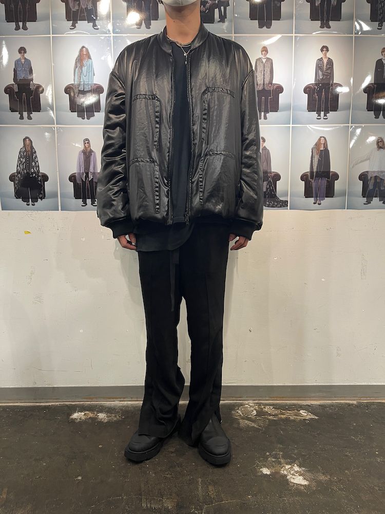 CORPSE PACKED FLIGHT JACKET / フライトジャケット (Black, Greige)