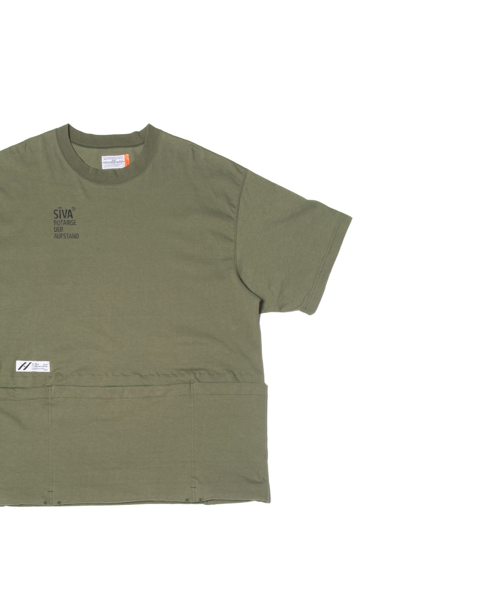 「予約商品」MECHANIC STORAGE LOOSE-FIT TEE / col: KHAKI