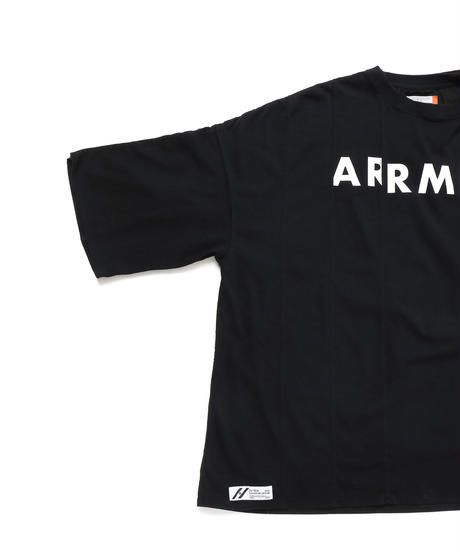 ARMED WIDE SHIRT c/#1 BLACK